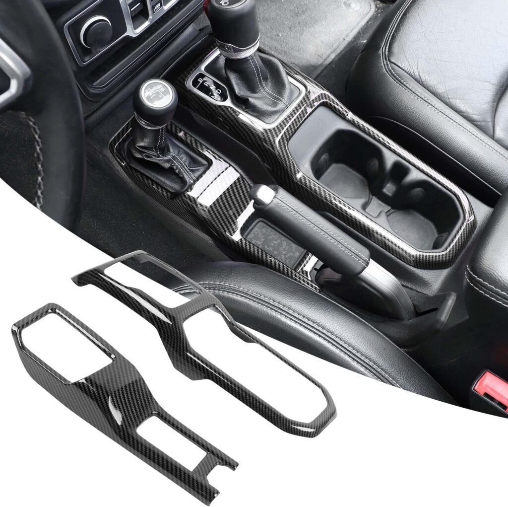 2-Piece Shifter, Cup Holder & 4WD Selector Trim Set — Standard Colors | Wrangler JL/JLU & Gladiator JT