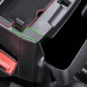 JL JLU JT 2018-2023 organizer component detail