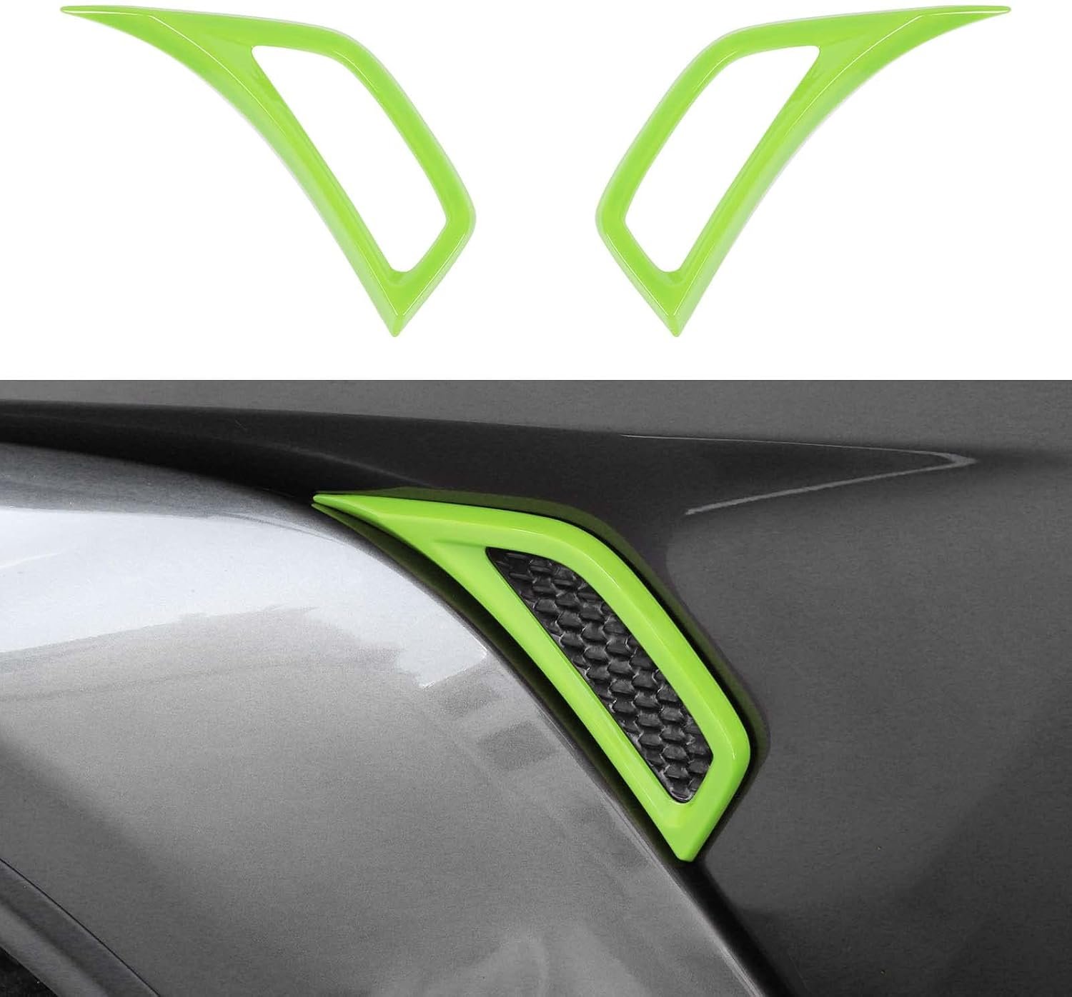 2-Piece Side Fender Vent Trim Covers | Wrangler JL/JLU 2018–2026 & Gladiator JT 2020–2026 - Image 8