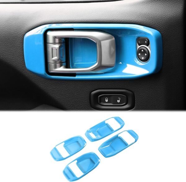 4-Piece Inner Door Handle Bowl Covers | Wrangler JL/JLU 4-Door 2018–2026