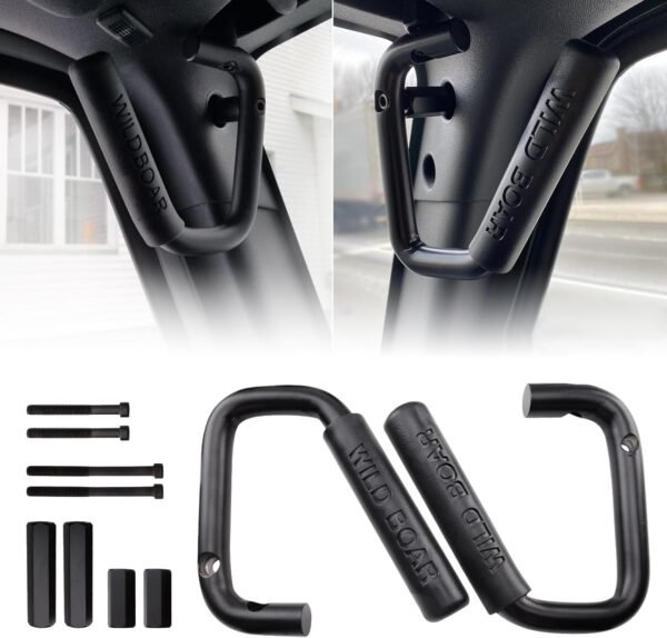 2-Piece Aluminum Front Grab Handles | Wrangler JK/JKU 2007–2018