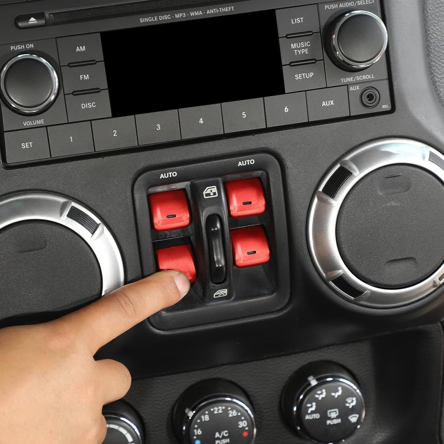 Check that each covered switch still moves freely and returns normally.