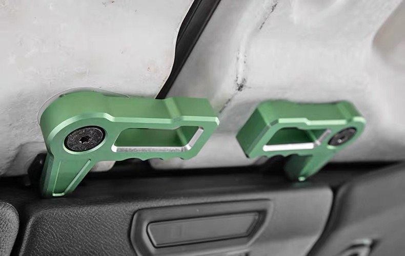 JK/JL/JT · 6-Piece Hardtop Latches — finish reference