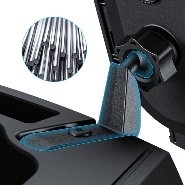 JK phone mount storage tray detail