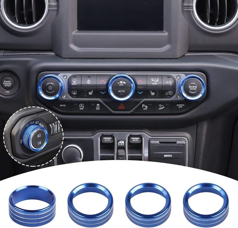 Blue standard finish — 4 knob covers