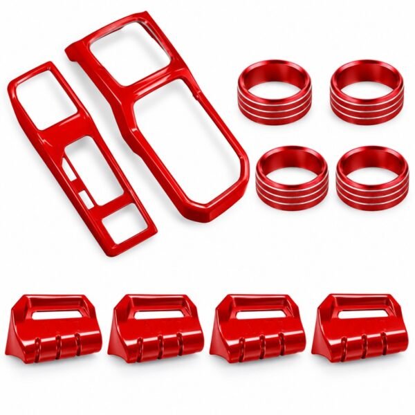 9-Piece Center Console Bundle — Standard Colors | Wrangler JL/JLU & Gladiator JT